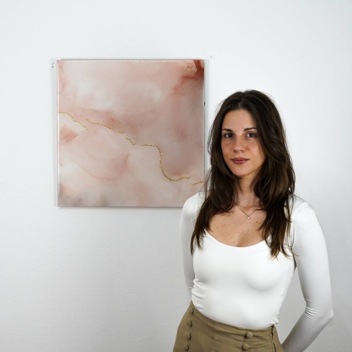 Apstraktna umetnost Abstract Izlozba Umetnicke slike Galerija Beograd Art Artist Sakura